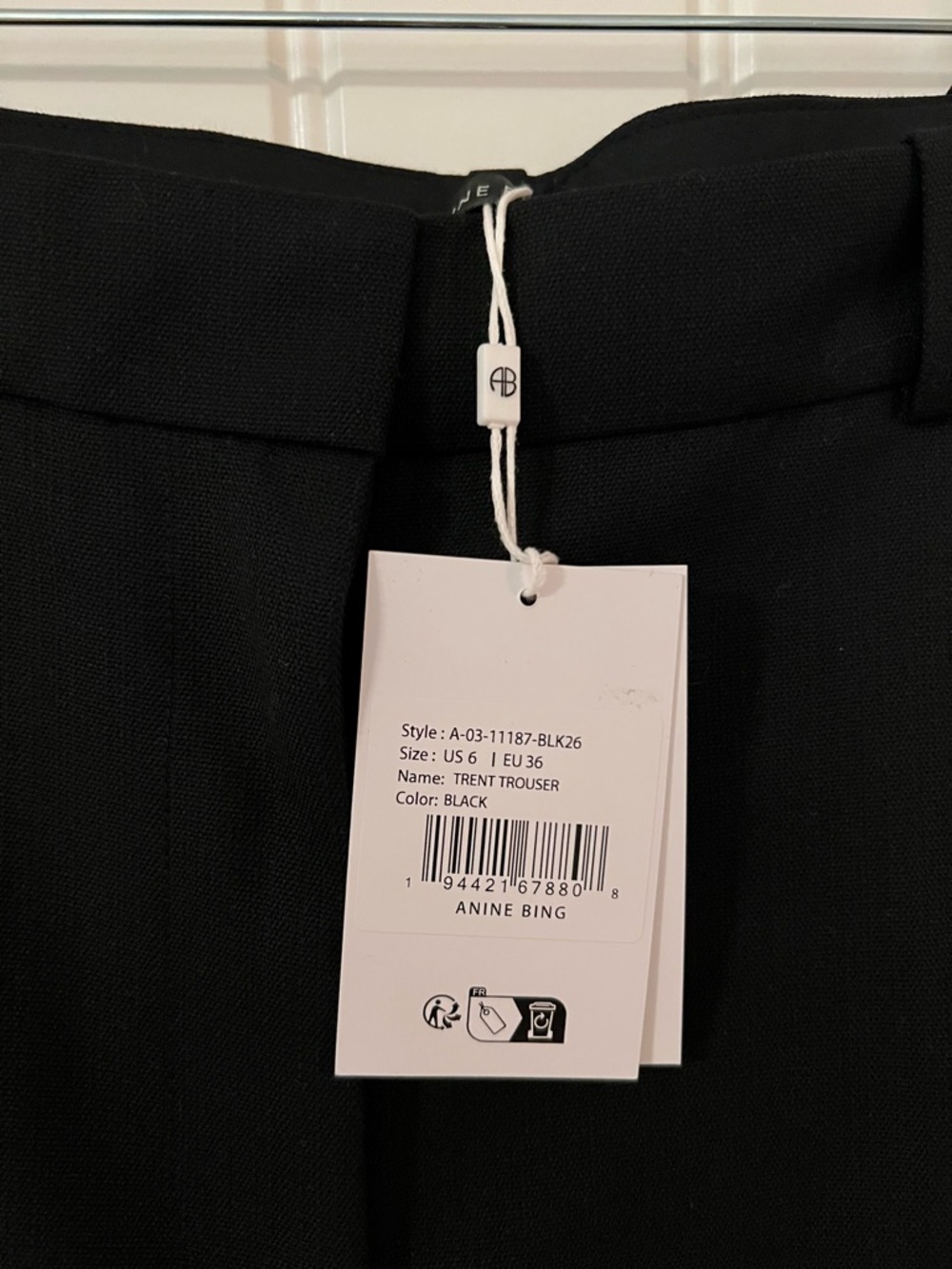 Anine Bing - Trent Trouser - Picture 5 of 5